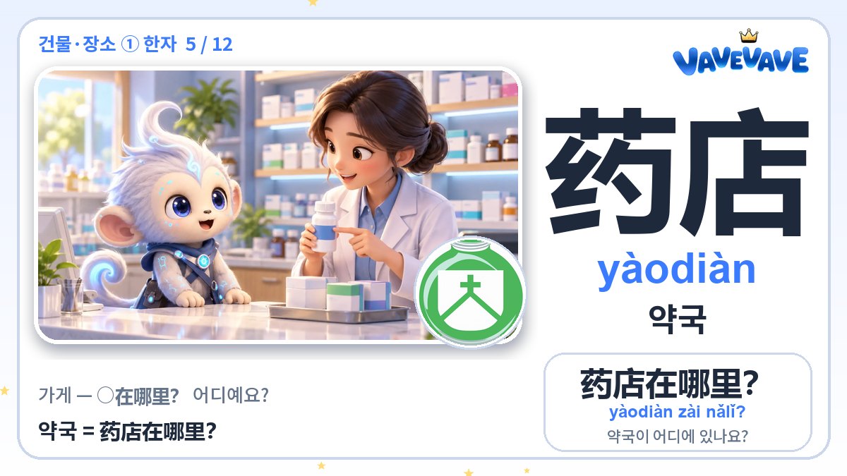 药店 약국