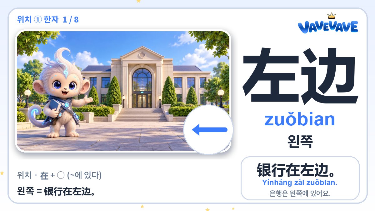左边 왼쪽