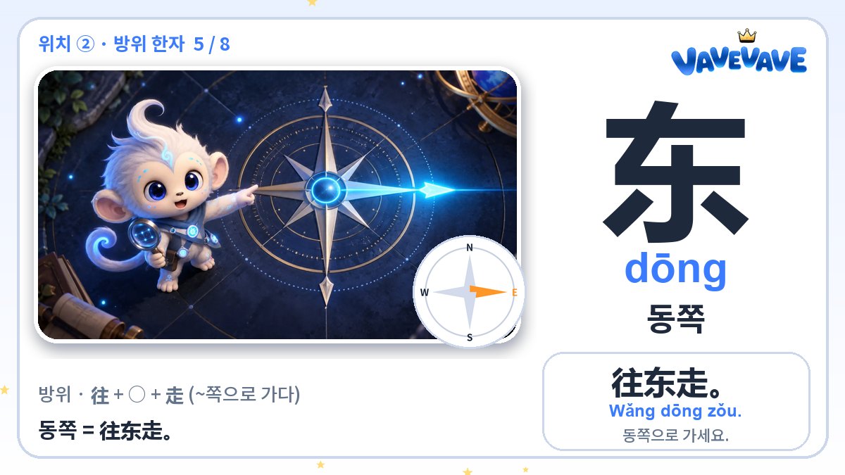 东 동쪽