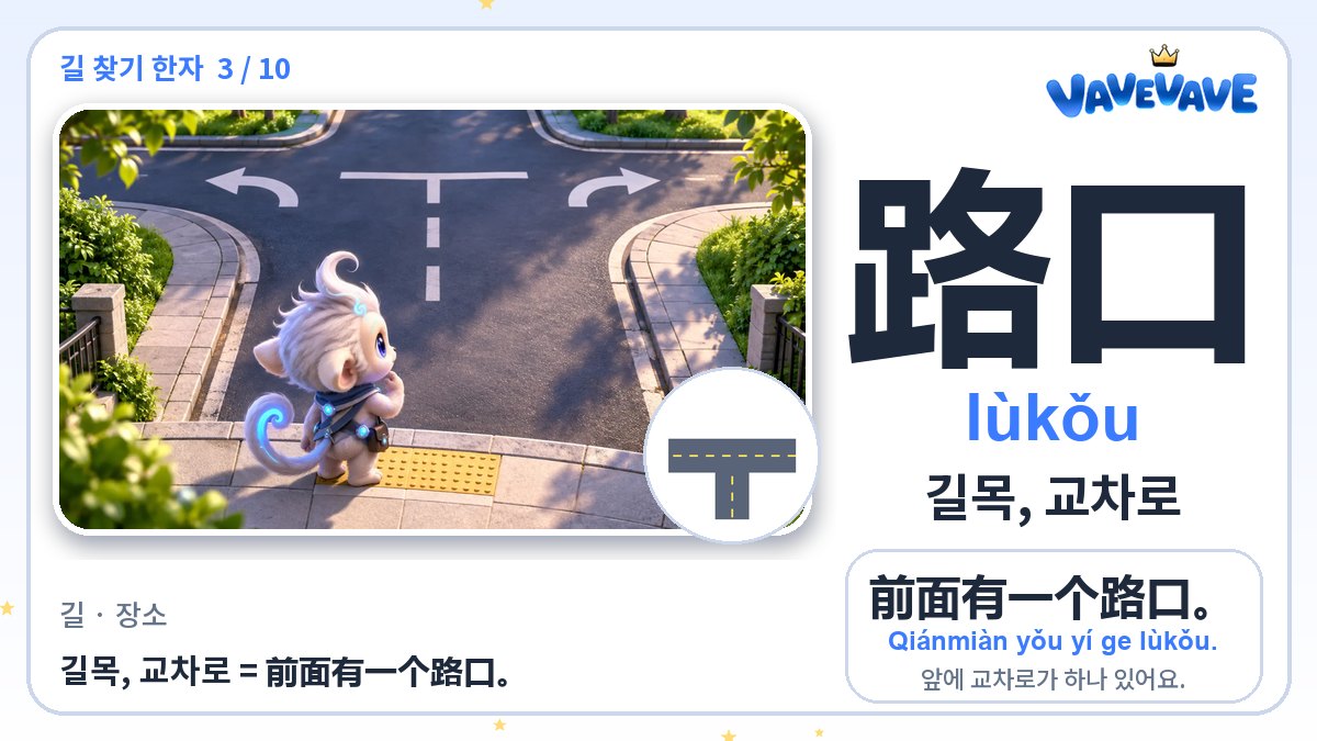 路口 길목, 교차로