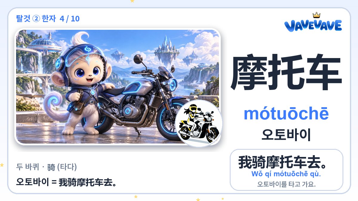 摩托车 오토바이