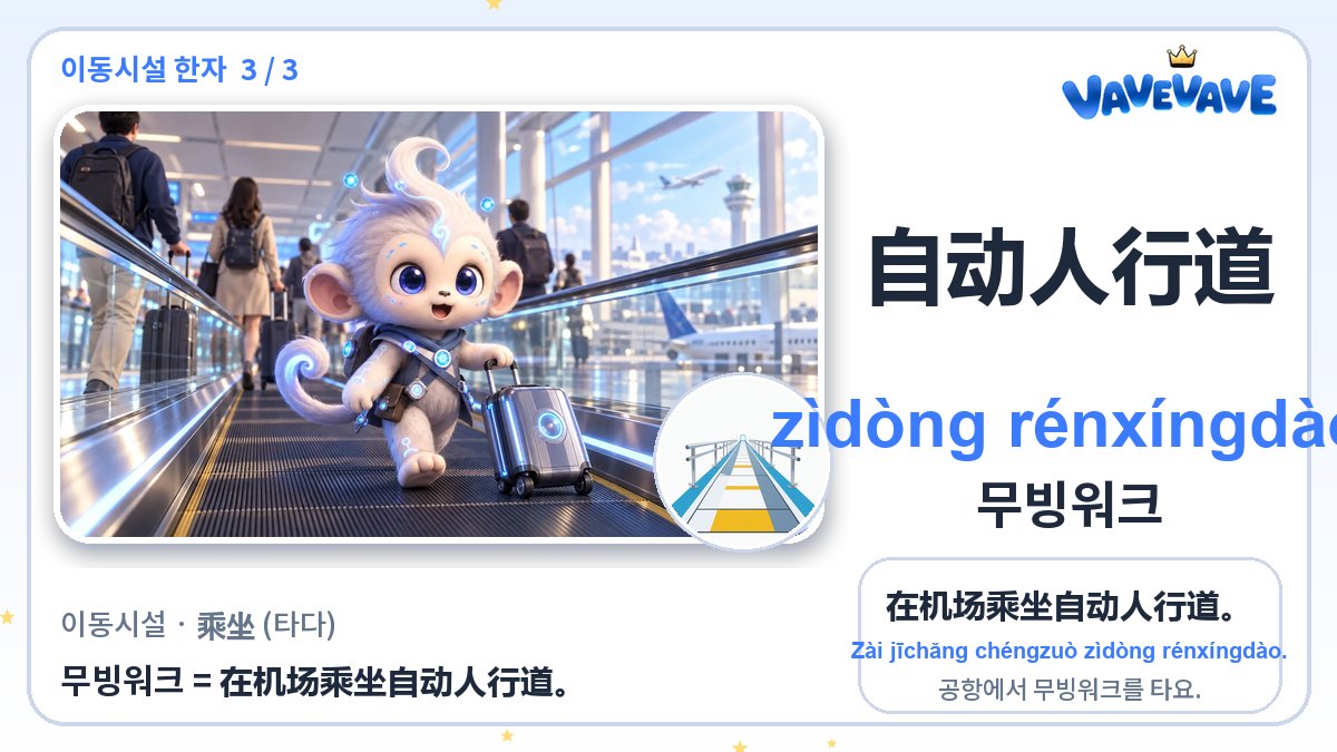 自动人行道 무빙워크